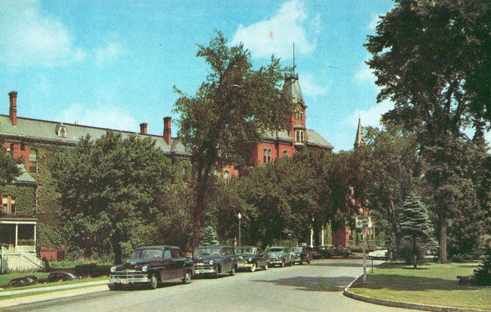 Maine General Hospital. Portland, Maine 1950’d Postcard