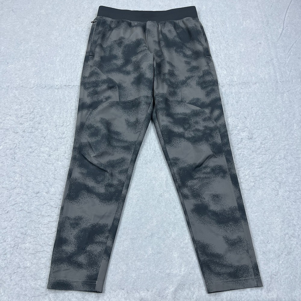 Under Armour Unstoppable Pants Mens Large Gray Camo Fitted Gym Joggers 1352028