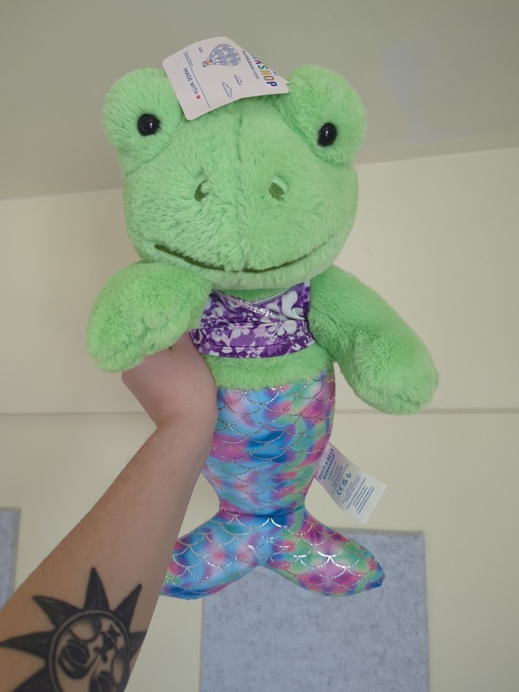 Build A Bear Mermaid Frog 18