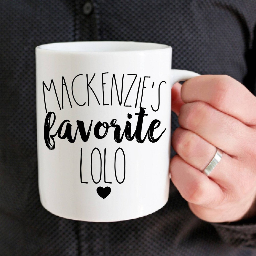 Lolo Gift For Lolo Personalized Gift For Lologift For Lolo From Granddaughter