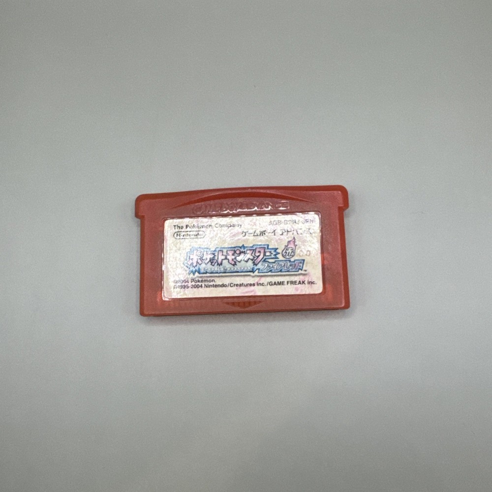 Pokemon FireRed (Game Boy Advance, 2004)