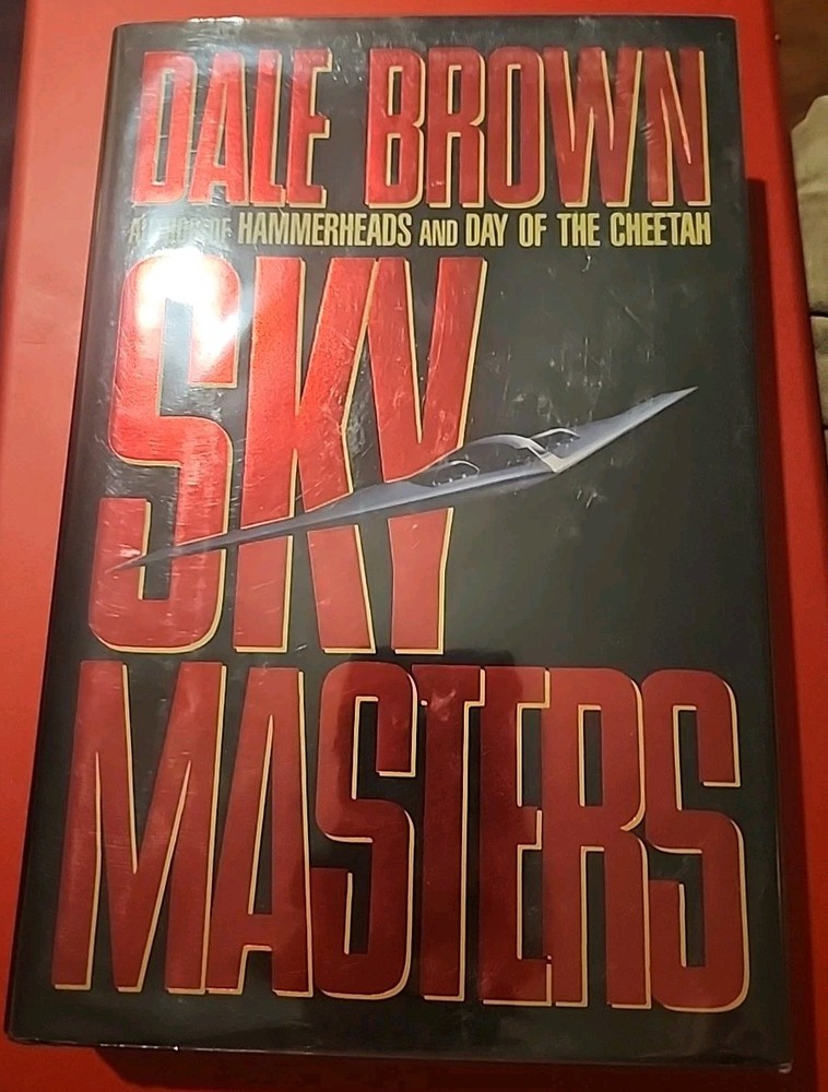 Sky Masters Dale Brown Vintage 1991 1st Edition Hardcover DJ