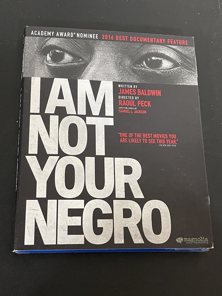 I Am Not Your Negro Blu-Ray 2016 NEW SEALED Documentary James Baldwin Raoul Peck