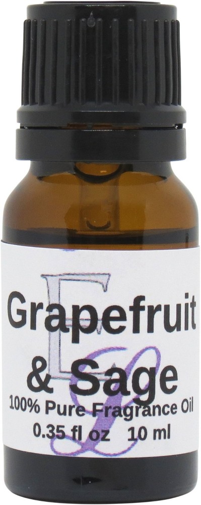 Grapefruit and Sage Fragrance Oil by Eclectic Lady, 10 ml