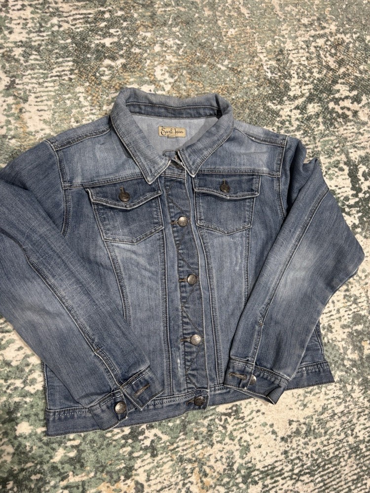 EARL Jean Denim Jacket Women’s Size Large