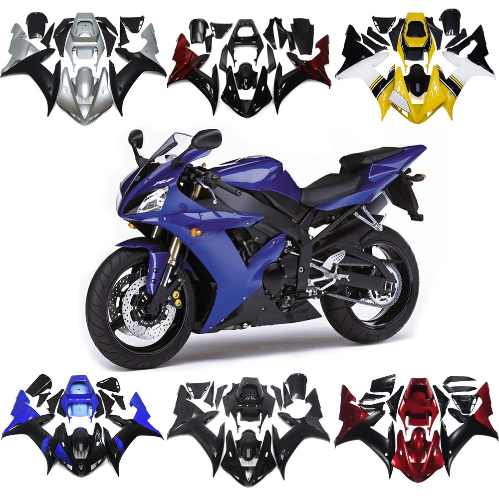 ABS Bodywork For Yamaha YZF1000 R1 2002 2003 yzf r1 Plastic Fairings Body Kits