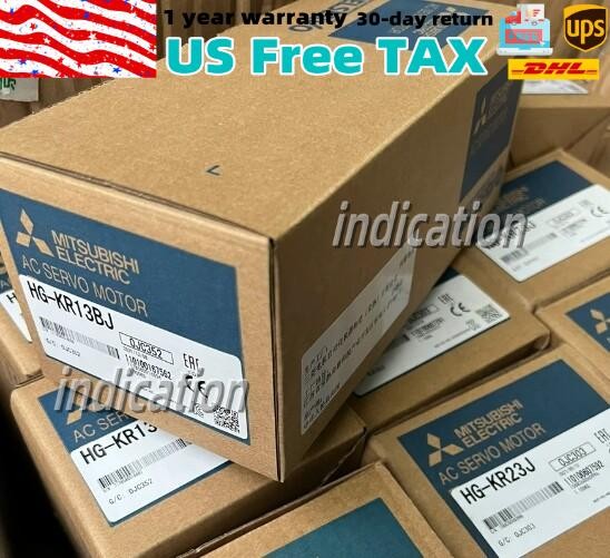 One MITSUBISHI HG-KR13BJ AC Servo Motor HGKR13BJ New In Box Expedited Shipping