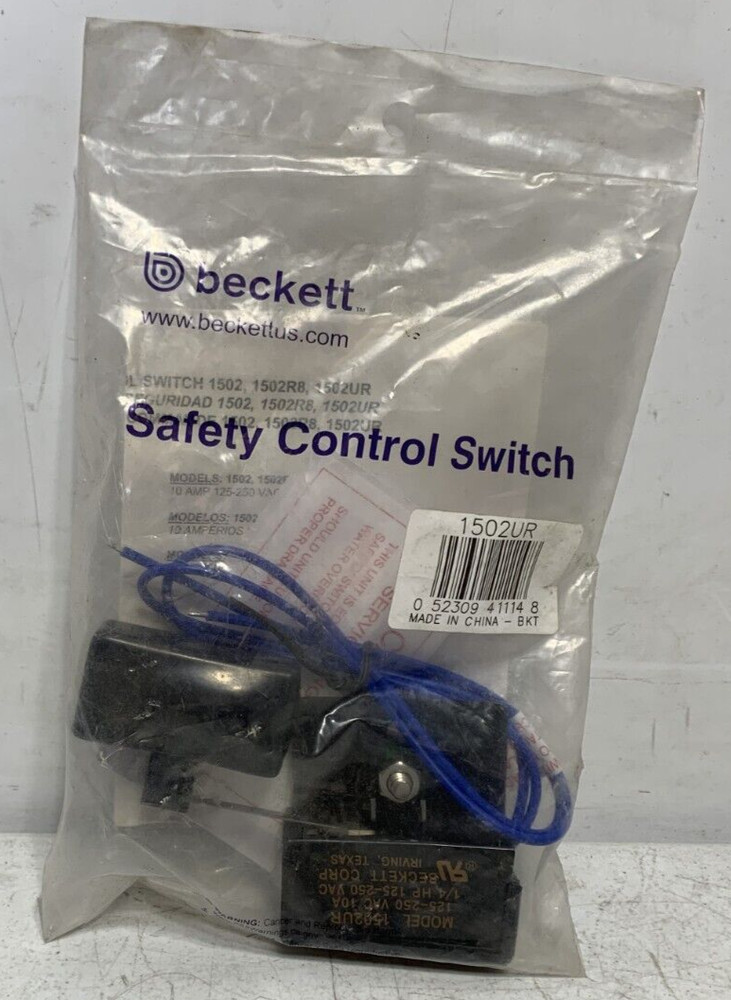 Beckett 1502UR Safety Control Switch 230V 10 Amps