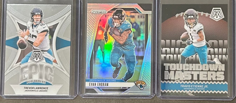 2024 Panini Football Jacksonville Jaguars 3 Card Insert/Parallel Trading Lot!