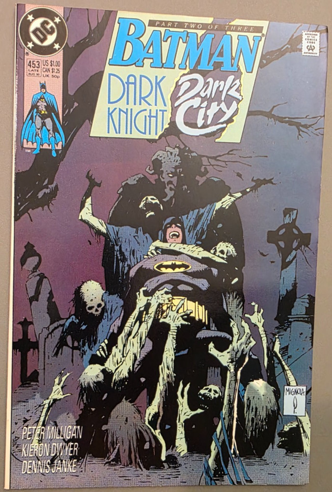 Batman #453 Vol. 1 1990 DC Comics Comic Book | Very Good +