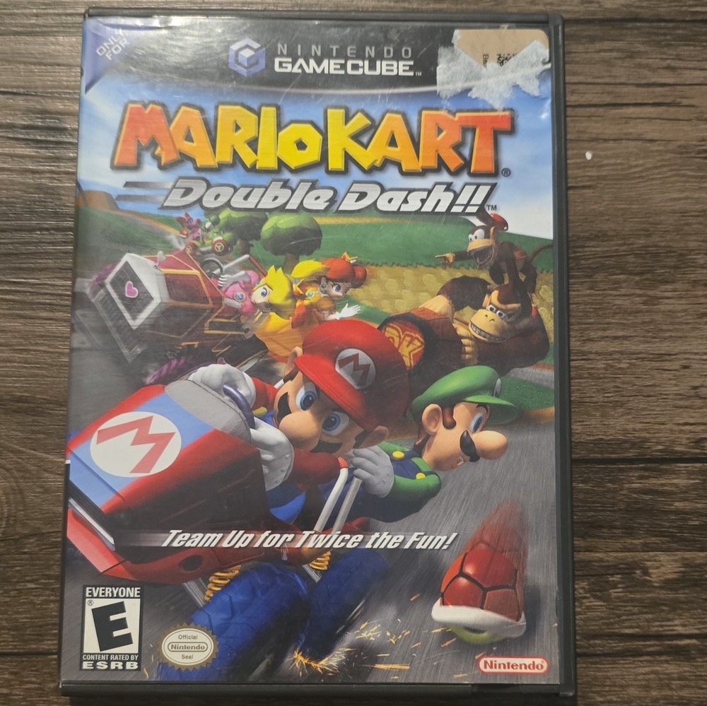 Nintendo Mario Kart: Double Dash!! (GameCube, 2003) CIB w/ Manual Racing E