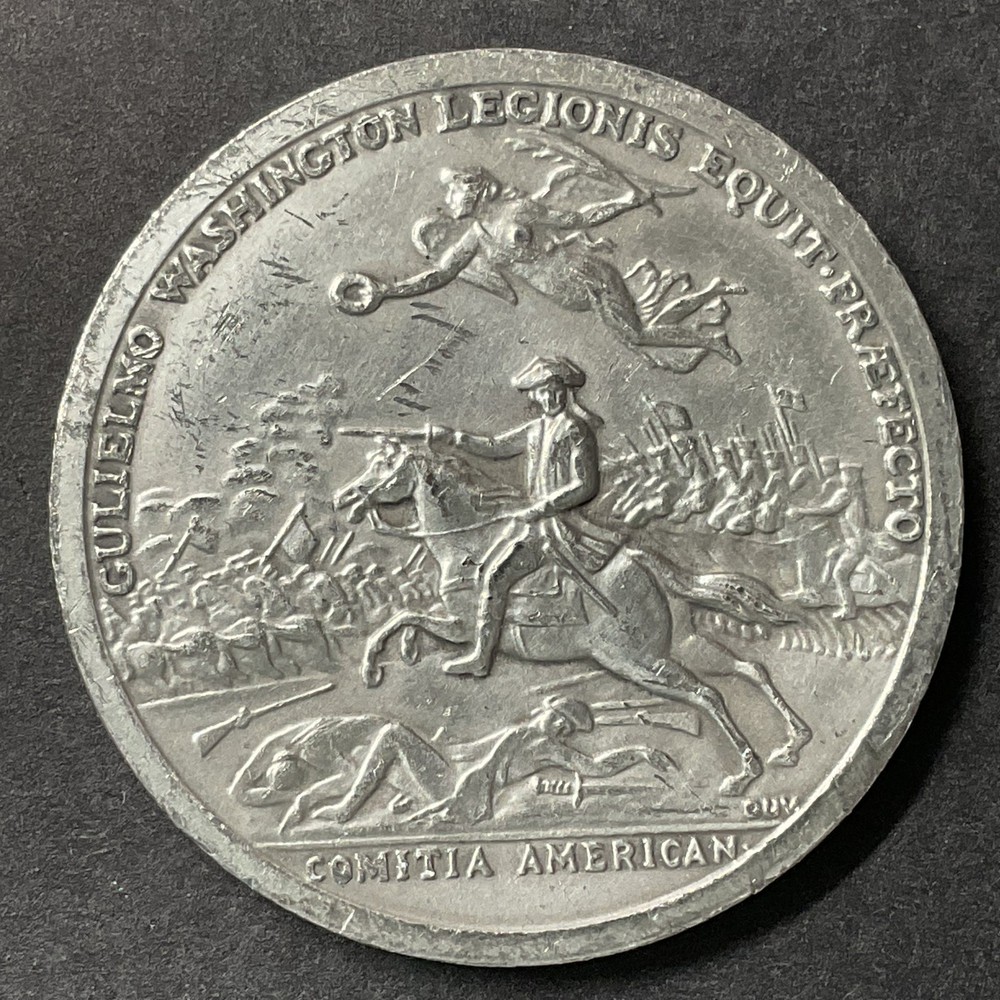 William Washington Comitia Americana U.S. Revolution War Medal Battle Cowpens