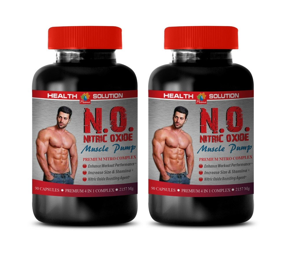 increase muscle size and strength - N.O. MUSCLE PUMP - l arginine amino acid 2B
