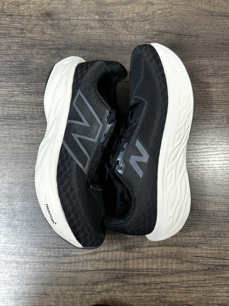 New Balance Fresh Foam X 1080v14 Black Magnet Linen M1080B14 Men’s Size 11.5