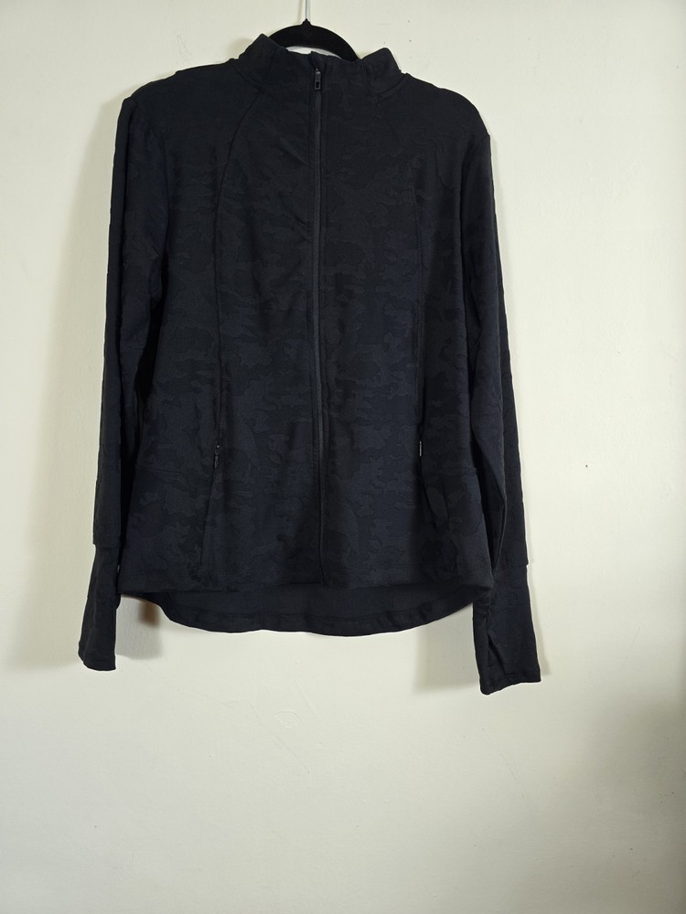 womens spyder active black jacket Size XL