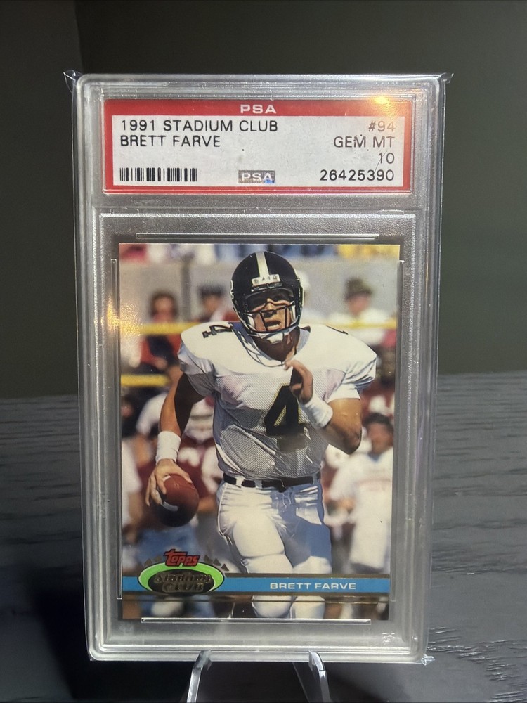 1991 Topps Stadium Club - Brett Favre #94 (RC)