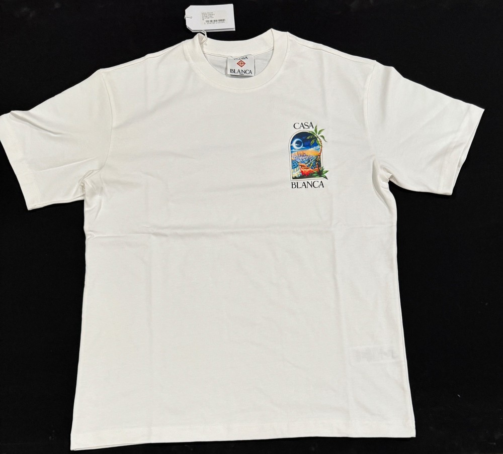 CASABLANCA LA NIGHT T-SHIRT SIZE MEDIUM