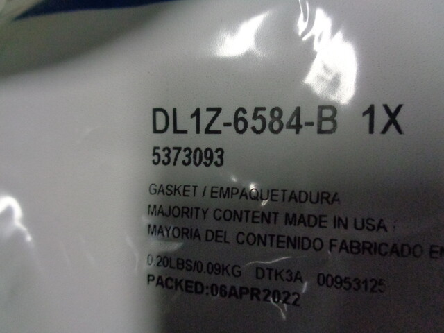 Genuine Ford Gasket Valve Rocker Arm Cove DL1Z-6584-B