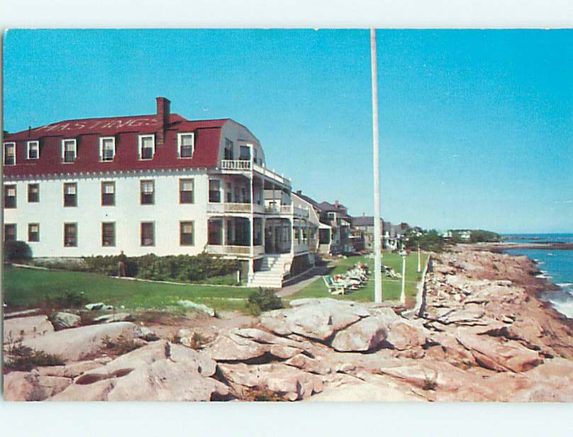 Unused Pre-1980 HASTINGS - LYMAN HOTEL York Beach Maine ME : clearance q4973