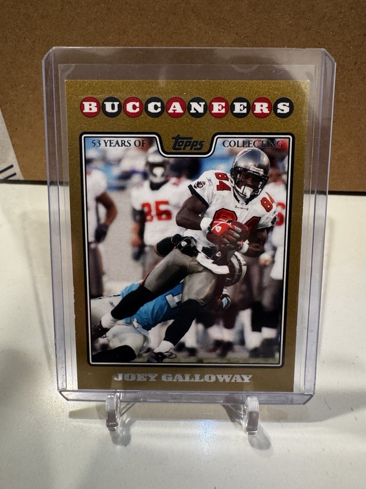 2008 Topps - Joey Galloway #118 Gold Border /2008