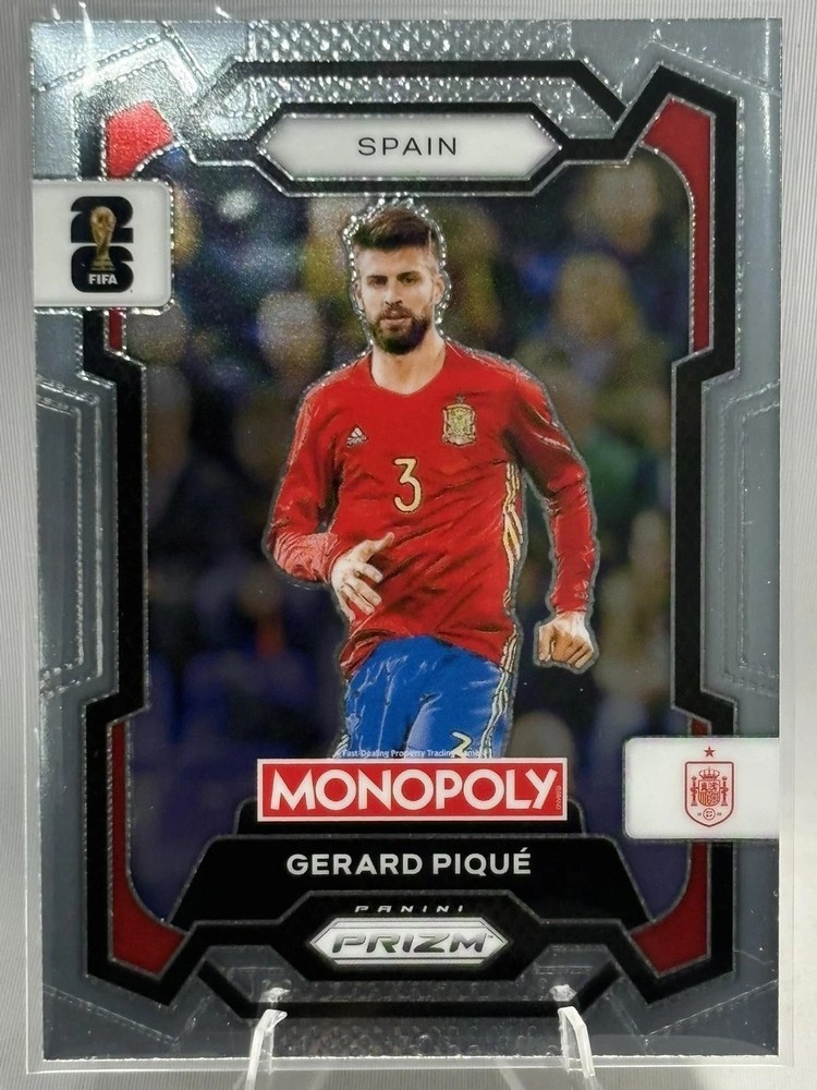 2026 Panini Monopoly Prizm FIFA World Cup #46 Gerard Piqué