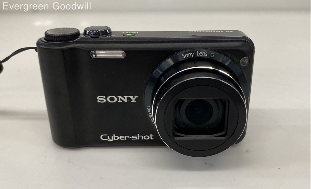 Sony Cybershot DSC-H55 14.1MP 10X Zoom Digital Camera Powers On Untested Parts or Repair