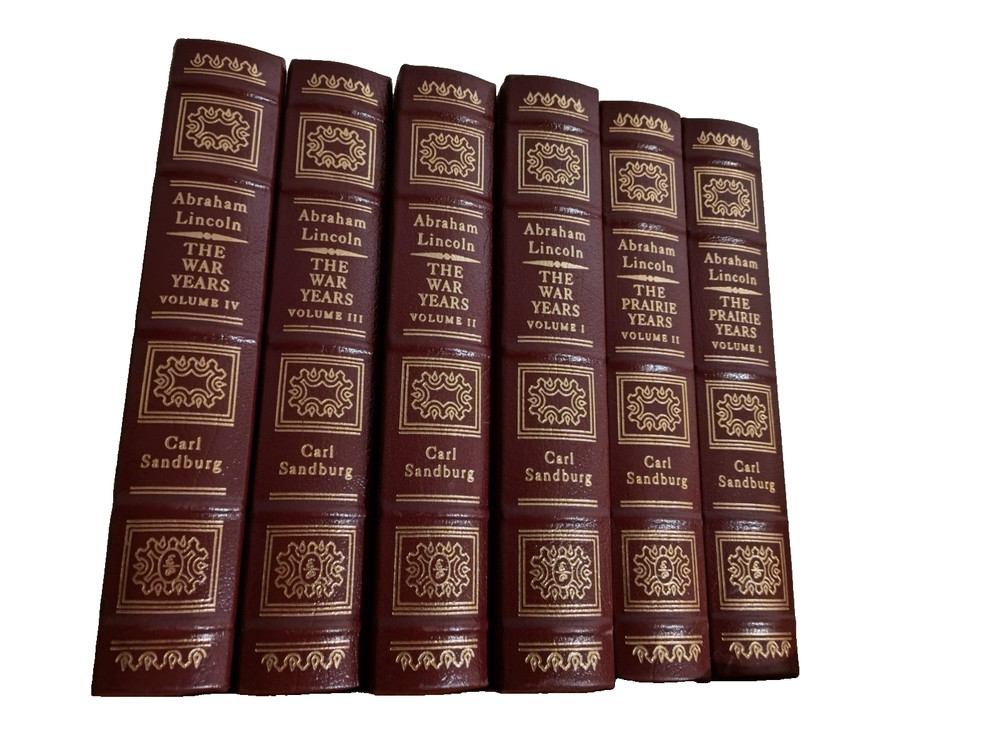 abraham lincoln carl sandburg easton press set