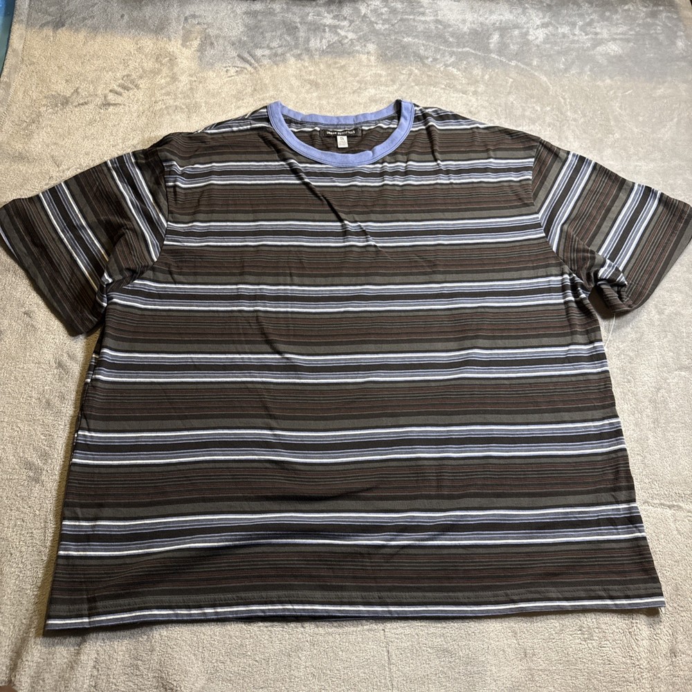 Urban Outfitters T Shirt Men's Size XL Multicolored Striped Basic Tee *READ*