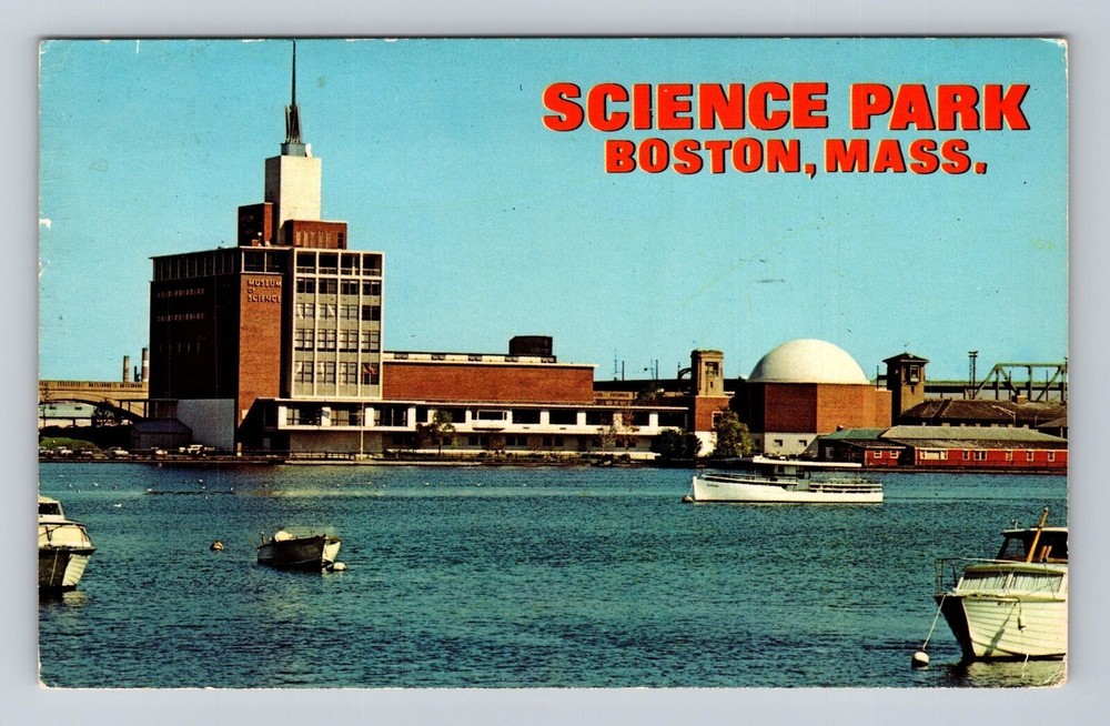 Boston MA-Massachusetts, Museum Of Science, Antique, Vintage c1969 Postcard