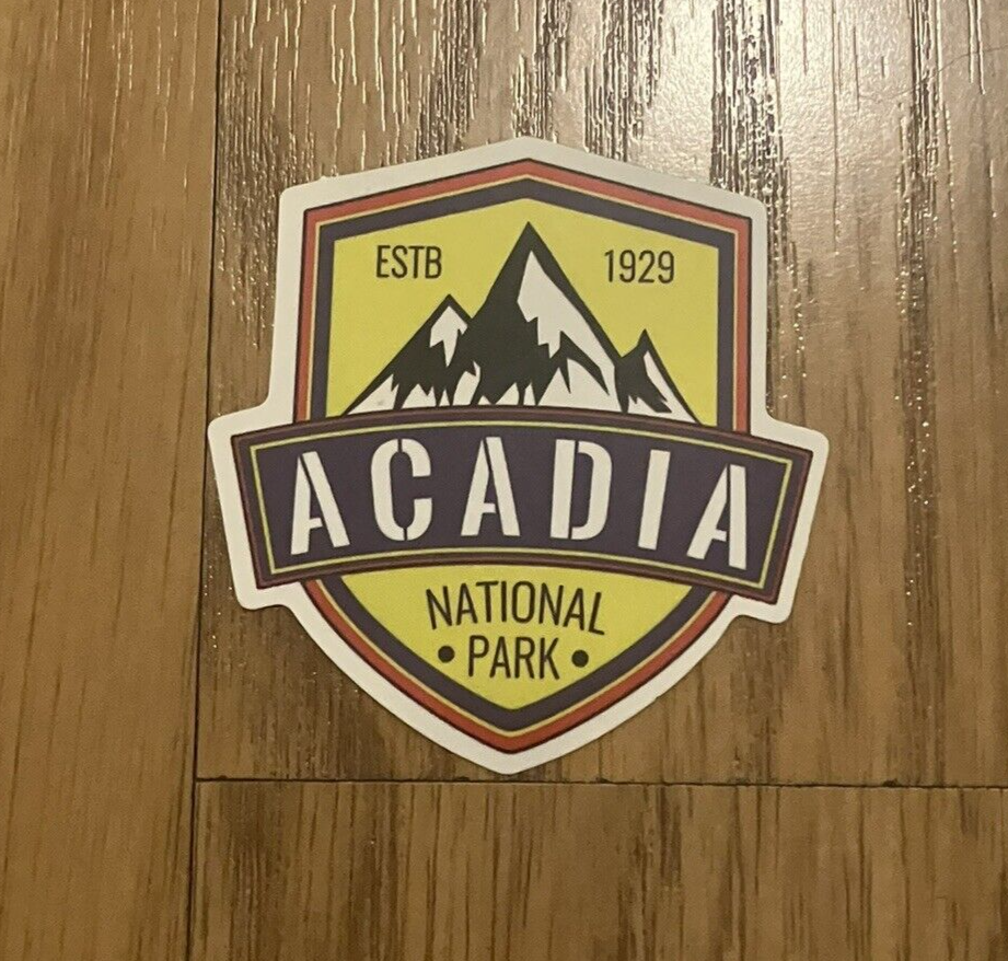 ACADIA NATIONAL PARK MAINE STICKER 1 PC WATERBOTTLE LAPTOP SCRAPBOOKING NOTEBOOK-image