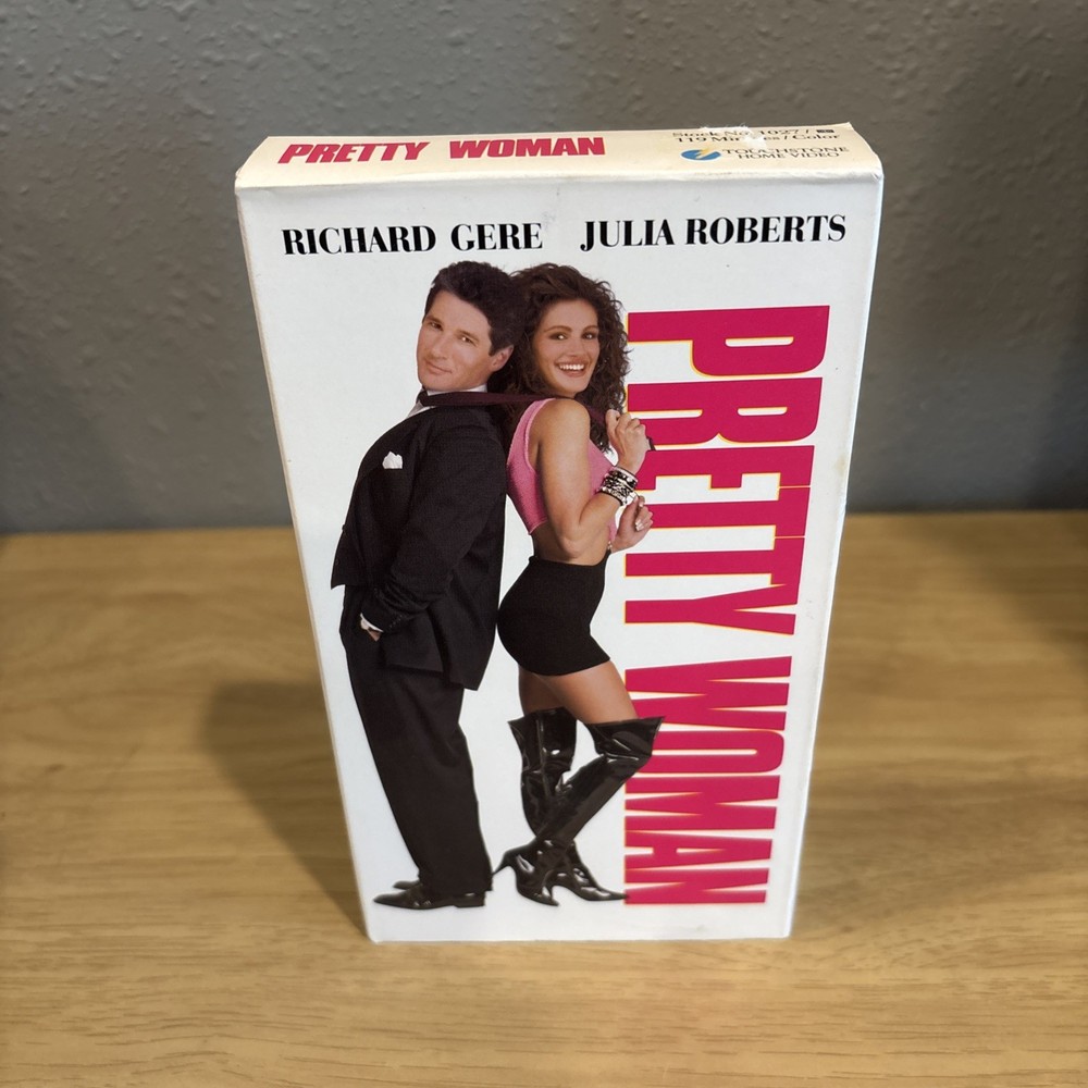 Pretty Woman (VHS, 1990) - Richard Gere Julia Roberts - FREE SHIPPING