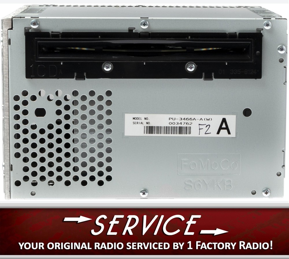 Remanufacture SERVICE 2012 Ford F-150 AM FM CD MP3 Player Radio CL3T-19C107-AD