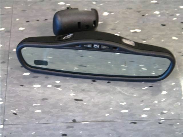 FACTORY OEM LINCOLN CONTINENTAL AUTO DIM REAR VIEW MIRROR COMPASS MAPLIGHTS