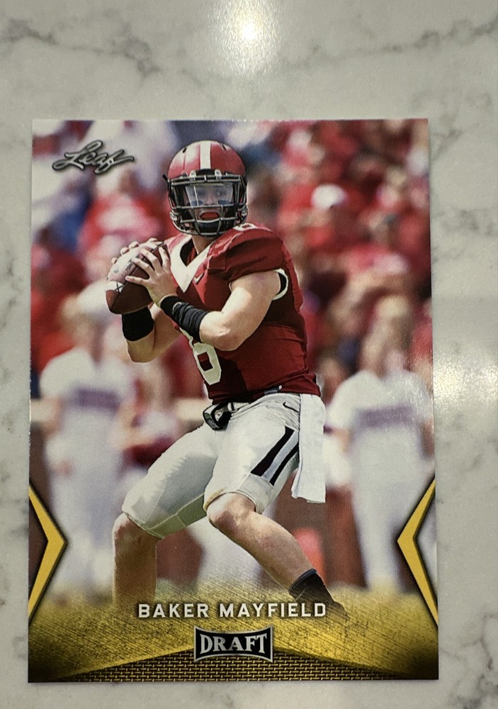 2018 Leaf Draft - Baker Mayfield #07 Gold (RC)