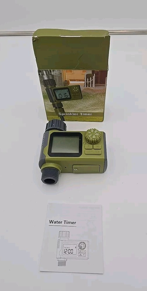 Programmable Outdoor Garden Hose Sprinkler Timer for Efficient Irrigation