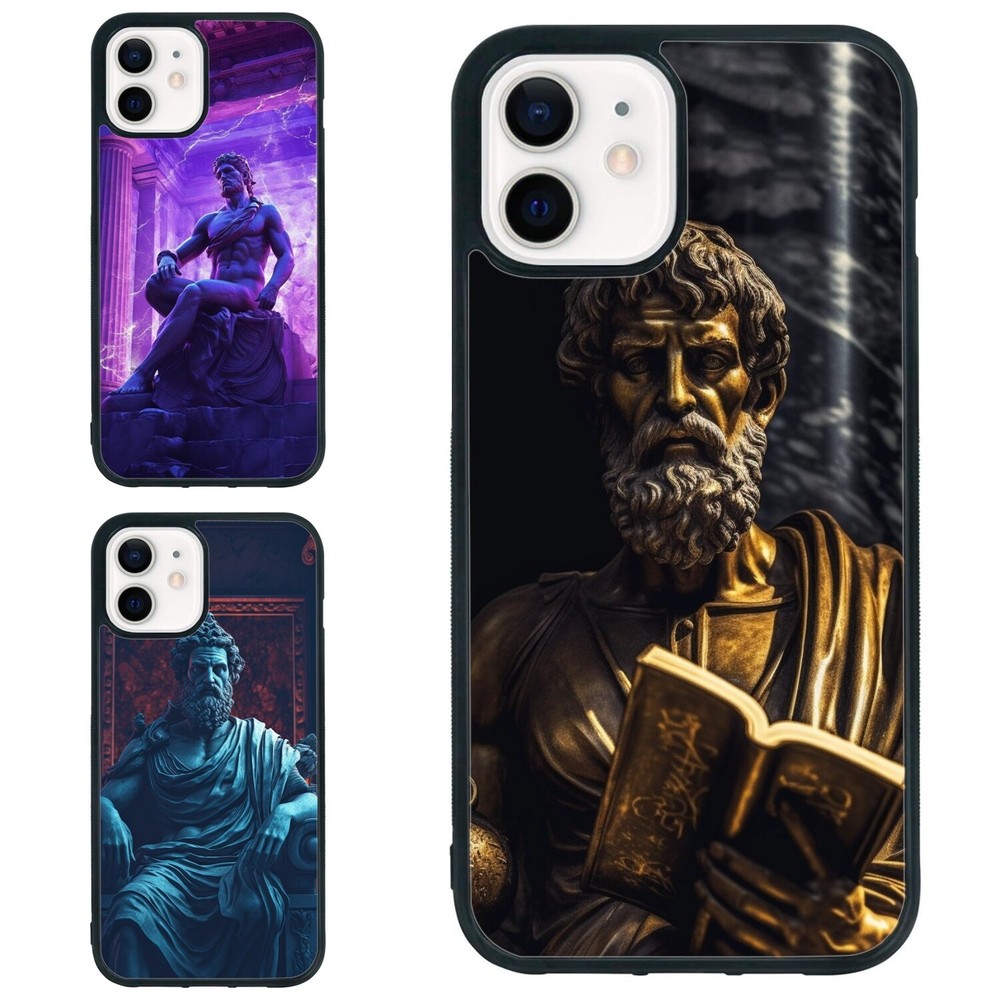For iPhone XS XR 6 7 8 Plus SE 2nd 3rd god greek statue cosmic Anti scratch Case