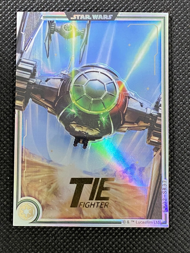 2023 Card Fun Star Wars Global Art Episode Ⅱ #SW02-SR37 252/399 Tie Fighte -CLS