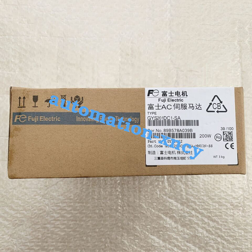 New Fuji Servo Motor GYS201DC1-SA In Box Fast shipping#DHL or FedEx