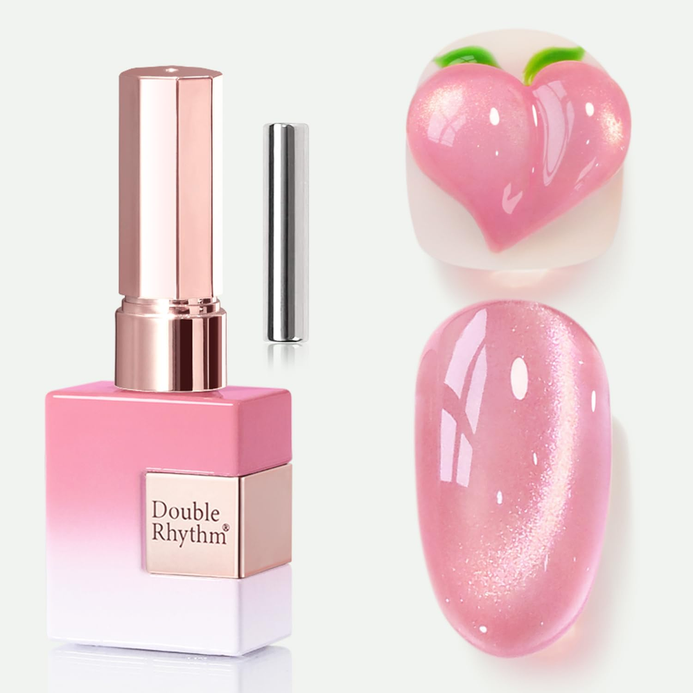 0.5oz Cat Eye Gel Polish with Magnet 15ML Holographic Glitter Shimmer