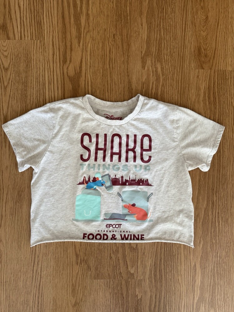 Disney X Her Universe 2021 Food And Wine Fest Epcot Tee Shirt Ratatouille