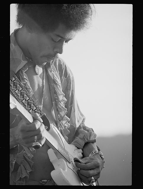 Photo:titled 68-3907 from [Image - Hendrix] LOOK Jimi Job