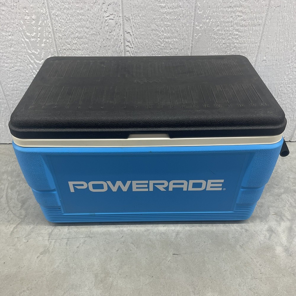 NCAA Basketball Powerade Igloo Water Cooler 24x14x12 Large Capacity