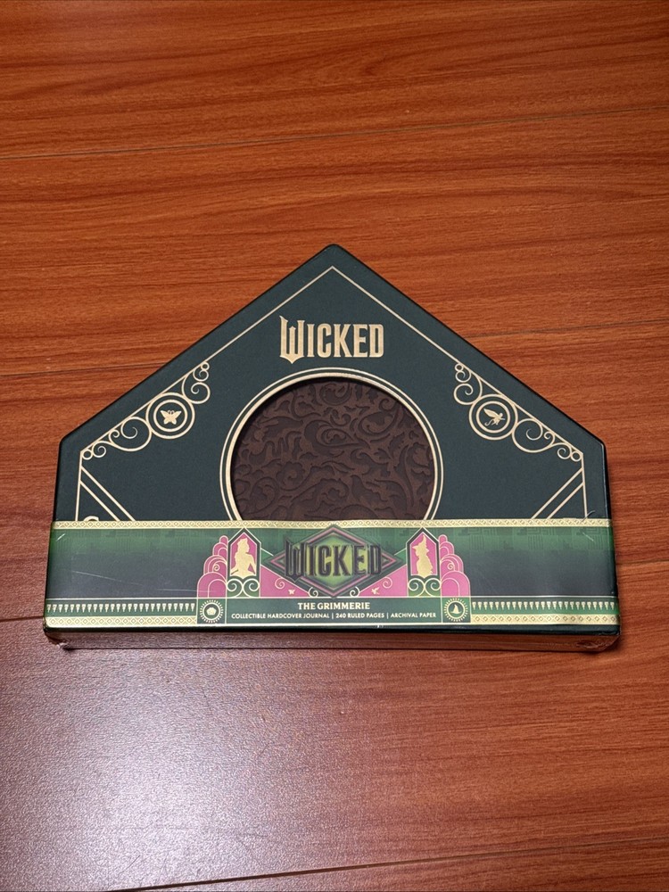 Wicked Grimmerie Collectible Hardcover Journal by Insight Editions Hardcover New