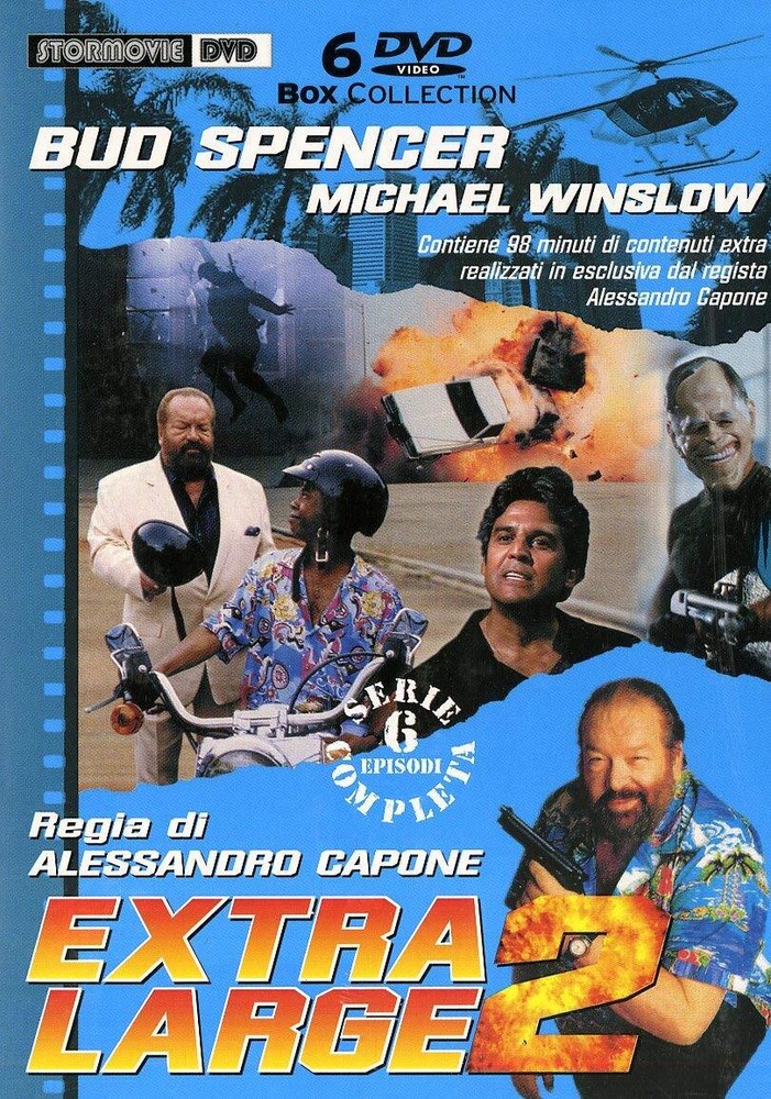 Extra Large 2 6-DVD Collection Bud Spencer Lou Bedford Vivian Ruiz UK Import