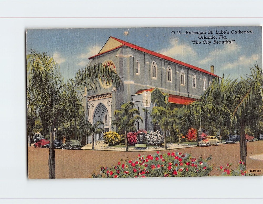 Postcard Episcopal St Luke's Cathedral Orlando Florida