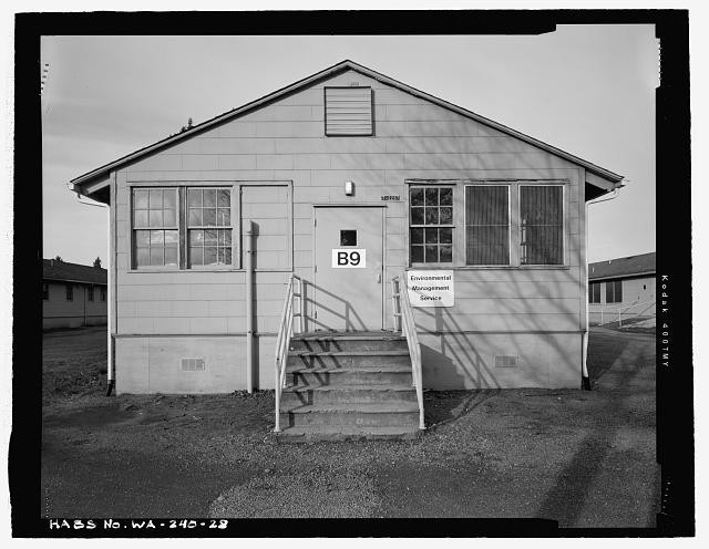 Barnes General Hospital East Watertown NY 1940s Ward B9 Building Front