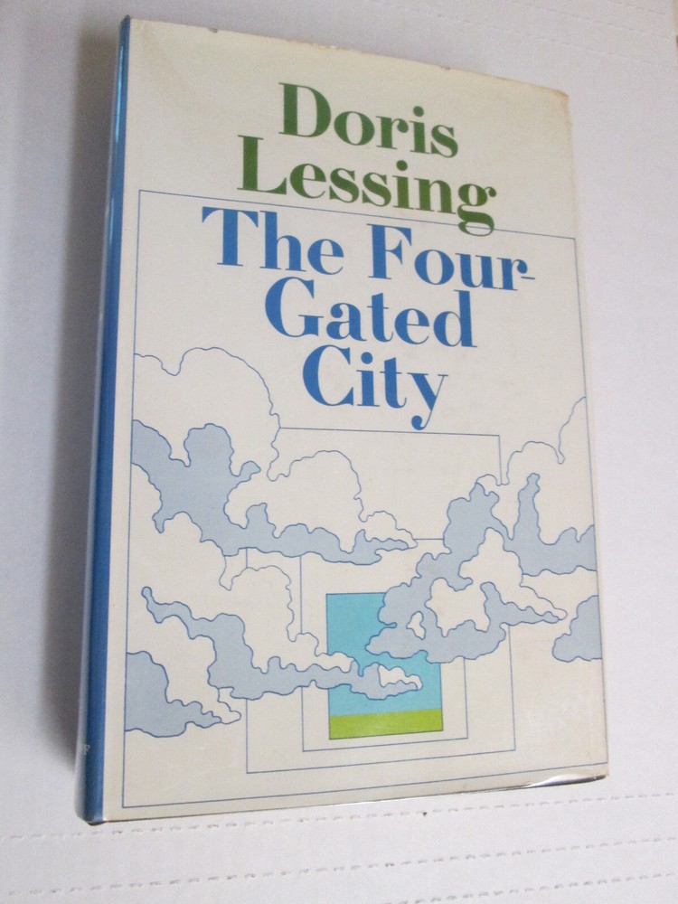 Doris Lessing THE FOUR-GATED CITY First Edition in jacket 1969