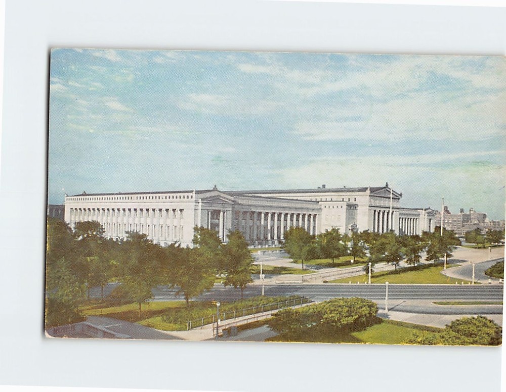 Postcard Chicago Natural History Museum Illinois USA