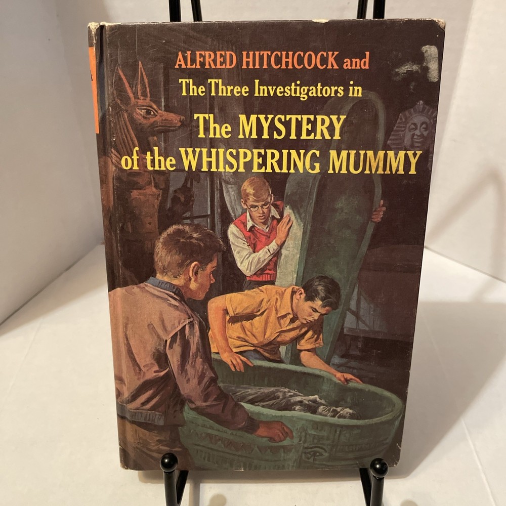 Mystery of the Whispering Mummy HC 1965 Hitchcock Three Investigators #3