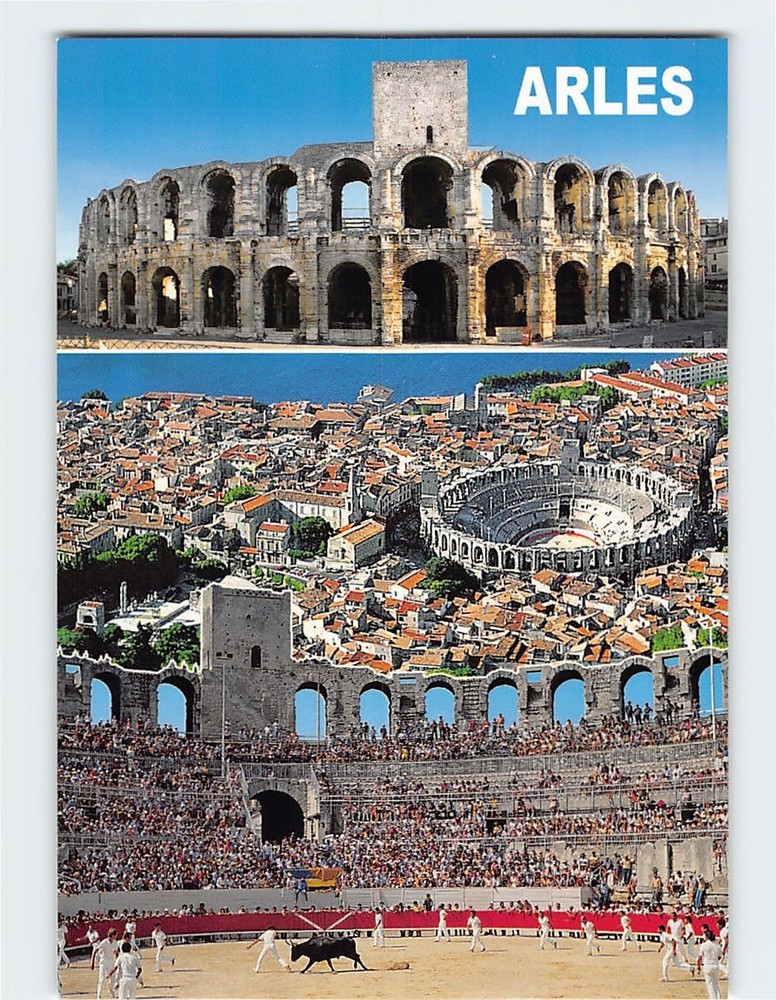 Postcard Arles Amphitheatre Arles France